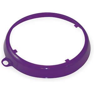 OIL SAFE 207007 Color Coded Drum Ring, Gloss Finish, 0.9 x 6.9 Inch Size, Purple | AC9ZZW 3LWT9