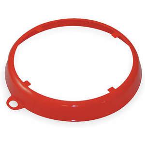 OIL SAFE 207008 Color Coded Drum Ring, Gloss Finish, 0.9 x 6.9 Inch Size, Red | AC9ZZX 3LWU1