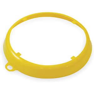OIL SAFE 207009 Color Coded Drum Ring, Gloss Finish, 0.9 x 6.9 Inch Size, Yellow | AC9ZZY 3LWU2