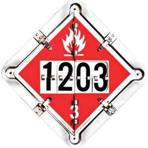 LABELMASTER 126CT-206 Vollrahmen-Tanker-Flip-Plakat, 13-1/2 Zoll Höhe | AH6GGH 35ZG75