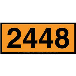 LABELMASTER 35ZL94 Panel Placard 400mm x 160mm UN 2448 | AH6HAZ