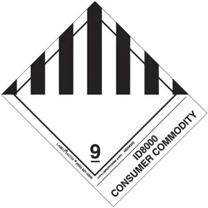 LABELMASTER HSN4300R Misc Dangerous Goods Label 100mm x 120mm 500 | AH6GYB 35ZL27