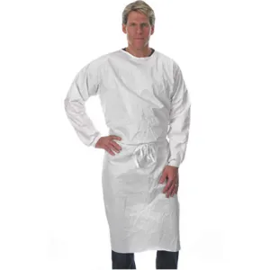 LAKELAND PBL141-2X Disposable Sleeve Apron White 2xl | AF4WTF 9ML53