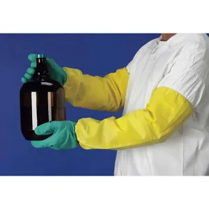 LAKELAND PBLC860-18 Sleeves 18 Inch Length Yellow - Pack Of 25 | AE8NGH 6EHH8