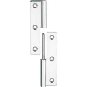 LAMP KN-64R/SS Lift-off Hinge Polished 2.52 x 1.36 Inch | AE2AVW 4WDX7