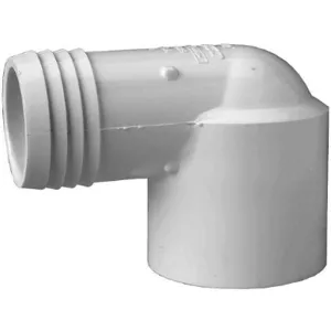 LASCO 127957 Elbow 90 Insert x Slip 1-1/2 Inch Pvc | AF7QKN 22FN40