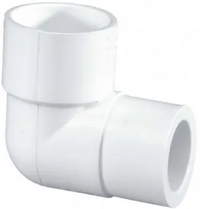 LASCO 406211 Elbow 90 Degree Pvc 1-1/2 x 1 Slip x Slip | AF7QDN 22FL85