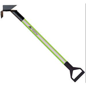 LEATHERHEAD TOOLS DBL-4DH-D Pike Pole, Solid Pole, D-Handle, Drywall Hook, 48 Inch Length, Lime | CD4CPF