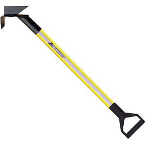 LEATHERHEAD TOOLS DBY-14DH-D Pike Pole, Solid Pole, D-Handle, Drywall Hook, 168 Inch Length, Yellow | CD4CRL