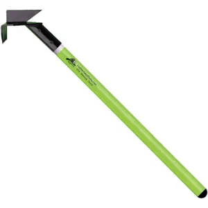 LEATHERHEAD TOOLS PLL-14DH-B Pike Pole, Hollow Pole, Rubber Bumper, Drywall Hook, 168 Inch Length, Lime | CD4CLF