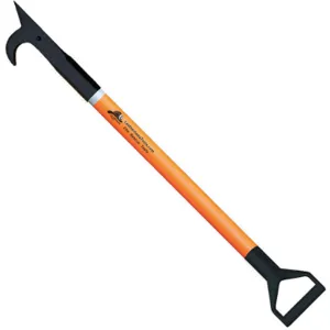 LEATHERHEAD TOOLS PLO-14AH-D Pike Pole, Hollow Pole, D-Handle, American Hook, 168 Inch Length, Orange | CD4CJX