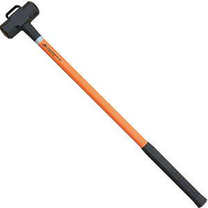 LEATHERHEAD TOOLS SLO-8-36HM Vorschlaghammer, 8 Pfund, 36 Zoll Länge, schwarzer Griff, Fiberglasgriff, Orange | AG2AQF 31AZ71