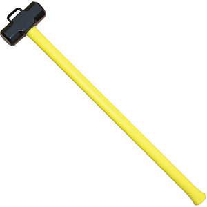 LEATHERHEAD TOOLS SLY-8-36HM Sledge Hammer, 8 Lbs., 36 Inch Length, Textured Grip, Fiberglass Handle, Yellow | AG2AQG 31AZ72