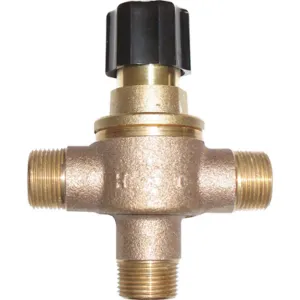 LEONARD VALVE 370-LF Mixing Valve Brass 0.5 To 9 Gpm | AA7HTD 15Z015