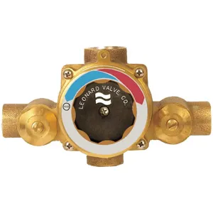 LEONARD VALVE TM-26-LF-RF Mixing Valve Lead Free Bronze 15 Gpm | AF8XRQ 29JA78