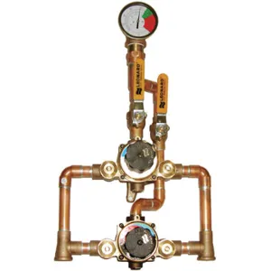 LEONARD VALVE TM-420B-LF-DT-RF Mixing Valve Lead Free Bronze 30 Gpm | AF8XRR 29JA79