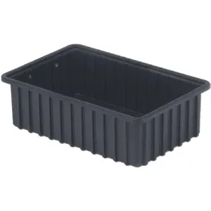 LEWISBINS DC2050 XL Esd Divider Box 16-1/2 x 11 x 5 Inch Black | AF3XKT 8ECF8