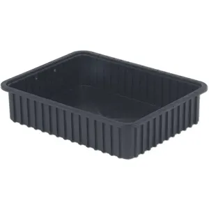 LEWISBINS DC3050 XL Esd Divider Box 22-1/2 x 17-1/2 x 5 Inch Black | AF3XKY 8ECT8