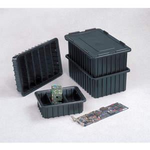 LEWISBINS CDC1040-MXL Conductive Box Cover Black 1 x 5 x 5 | AF3PXX 8APG0