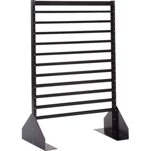 LEWISBINS FS212-CON ESD Safe Floor Stand Double Sided 12 Rail | AF6NKZ 19YX90