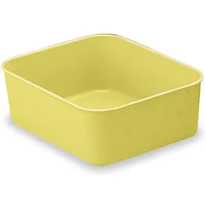 LEWISBINS NO65-2 Yellow Nesting Container 6 3/8 Inch Length 2 Inch Height | AC8YPJ 3EVC8