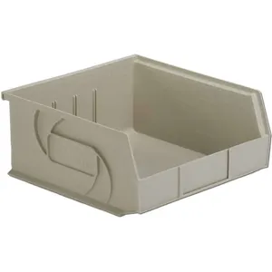 LEWISBINS PB1011-5 Stone Hang/stack Bin 5h x 11w x 10-7/8d Stone | AB6GQZ 21P577