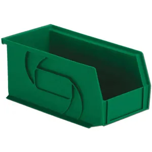 LEWISBINS PB105-5 Green Hang/stack Bin 5h x 5-1/2w x 10-7/8d Green | AB6GQN 21P567