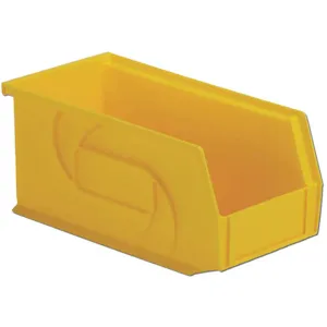 LEWISBINS PB105-5 Yellow Hang And Stack Bin 10-7/8 Inch Length Yellow | AB6GQM 21P566