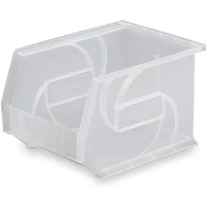 LEWISBINS PB148-7 Clear Hang And Stack Bin 14-3/4 Inch Length Clear | AC8NAH 3CLN5