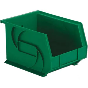 LEWISBINS PB108-7 Green Hang/stack Bin 7h x 8-1/4w x 10-3/4d Green | AB6GQU 21P572