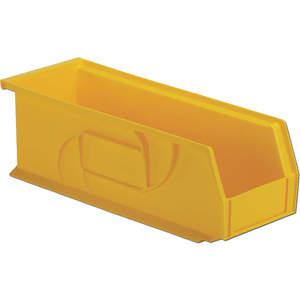 LEWISBINS PB1405-5 Yellow Hang/stack Bin 5h x 5-1/2w x 14-3/4d Yellow | AB6GRD 21P581