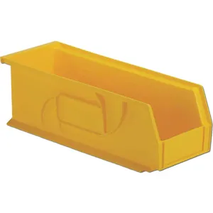 LEWISBINS PB1405-5 Yellow Hang/stack Bin 5h x 5-1/2w x 14-3/4d Yellow | AB6GRD 21P581