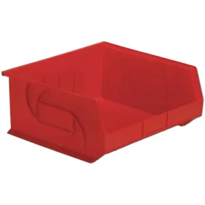 LEWISBINS PB1416-7 Red Hang/stack Bin 7h x 16-1/2w x 14-3/4d Red | AB6GRN 21P590