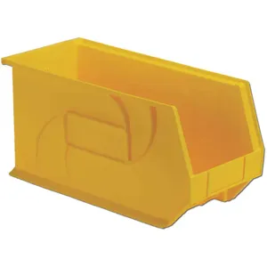 LEWISBINS PB1808-9 Yellow Hang/stack Bin 9h x 8-1/4w x 18d Yellow | AB6GRV 21P596