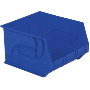 LEWISBINS PB1816-11 Blue Hang/stack Bin 11h x 16-1/2w x 18d Blue | AB6GTD 21P605