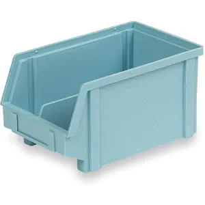 LEWISBINS PB30-X Lt Blue Hang And Stack Bin 9-1/2 Inch Length Light Blue | AC8NBA 3CLR3