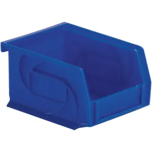 LEWISBINS PB54-3 DARK BLUE Hang and Stack Bin Hopper Blue | AJ2ETN 49K912