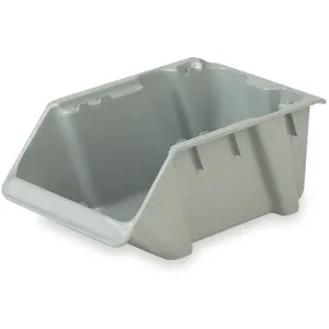 LEWISBINS SH2411-8 Grey Stack And Nest Bin 24 Inch Length Gray | AC8NBH 3CLT1