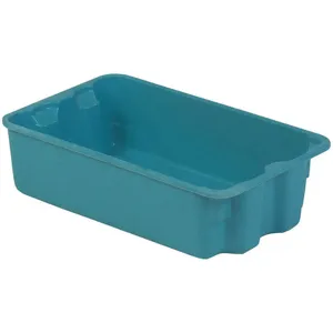 LEWISBINS SN1610-5 Blue Stack And Nest Bin 17-7/8 Inch Length Blue | AB6GTQ 21P619