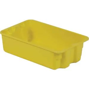 LEWISBINS SN1610-5 Yellow Stack And Nest Bin 17-7/8 Inch Length Yellow | AB6GTR 21P620