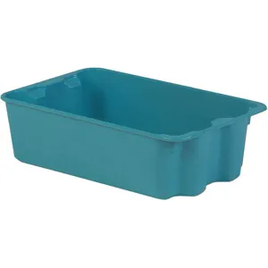 LEWISBINS SN1812-6 Blue Stack And Nest Bin 19-13/16 Inch Length Blue | AB6GTT 21P621