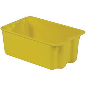LEWISBINS SN1812-8 Yellow Stack And Nest Bin 20-5/8 Inch Length Yellow | AB6GTW 21P624