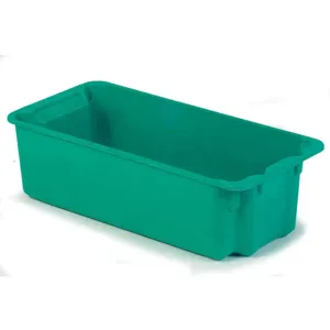 LEWISBINS SN2010-9P Grn Stack And Nest Bin 24-1/8 Inch Length Green | AA2DAC 10E164