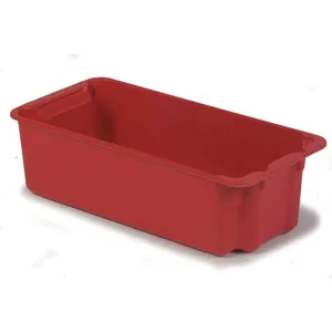 LEWISBINS SN3023-8W Red Stack And Nest Bin 34-1/8 Inch Length Red | AA2DAL 10E172