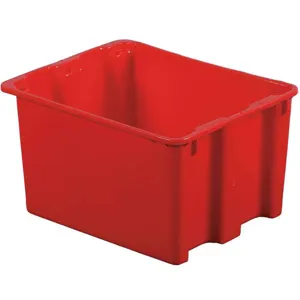 LEWISBINS SN2117-12 Red Stack And Nest Bin 21 Inch Length Red | AF2JHD 6UFZ1