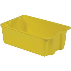 LEWISBINS SN2214-8 Yellow Stack And Nest Bin 24-5/16 Inch Length Yellow | AB6GUE 21P632