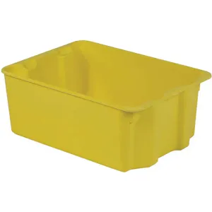 LEWISBINS SN2217-10 Yellow Stack And Nest Bin 25-5/16 Inch Length Yellow | AB6GUG 21P634