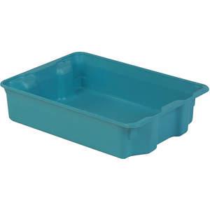 LEWISBINS SN2217-6 Blue Stack And Nest Bin 25-5/16 Inch Length Blue | AB6GUH 21P635