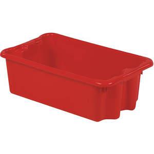 LEWISBINS SN2414-8 RED Stack And Nest Bin 24 Inch Length Red | AF4ZHY 9RYZ2