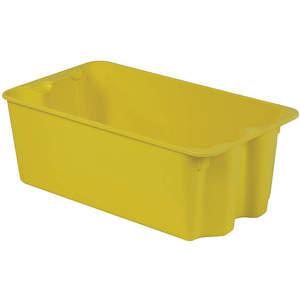 LEWISBINS SN2716-11 Yellow Stack And Nest Bin 30-5/8 Inch Length Yellow | AB6GUQ 21P642